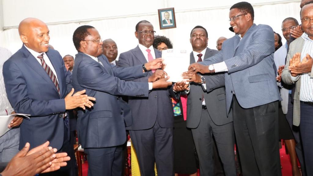 Mt Kenya East region leaders deliberates on amendments of the BBI Report