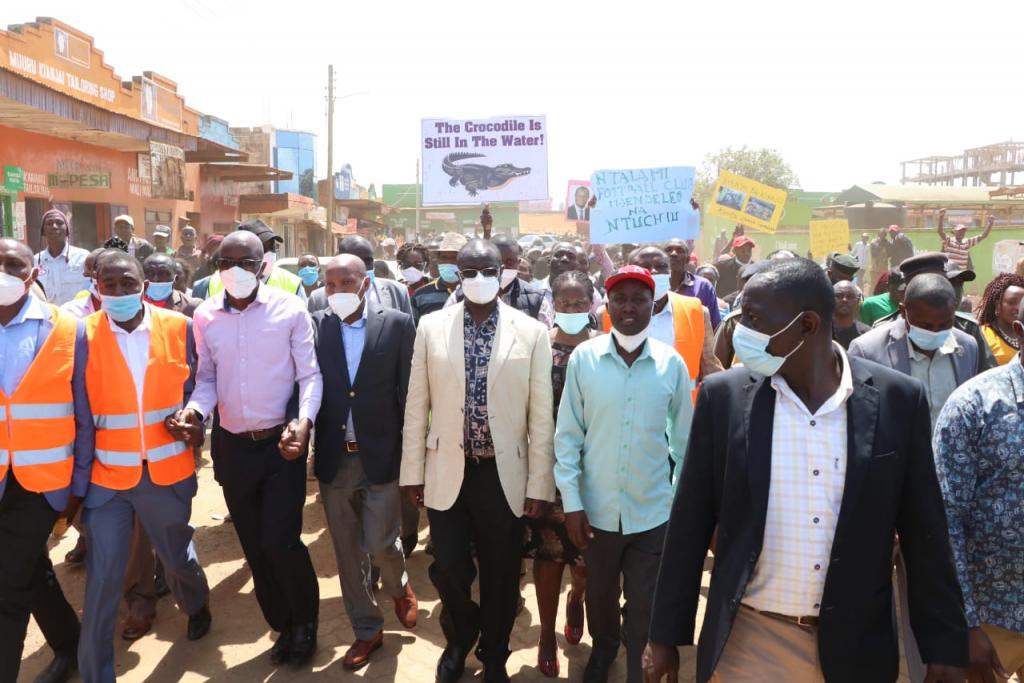 Kianjai and Nchiru residents express anticipatory excitement over Kiraitu's mega cabro projects and highmast lighting.