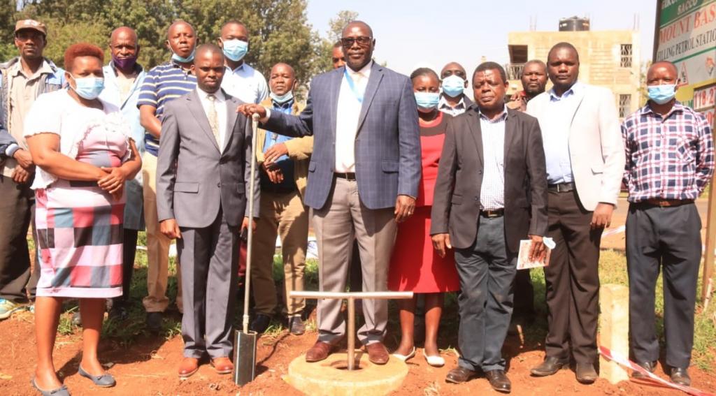 Over a 2000 population beneficiary urban water project to address Meru Town's water shortage.