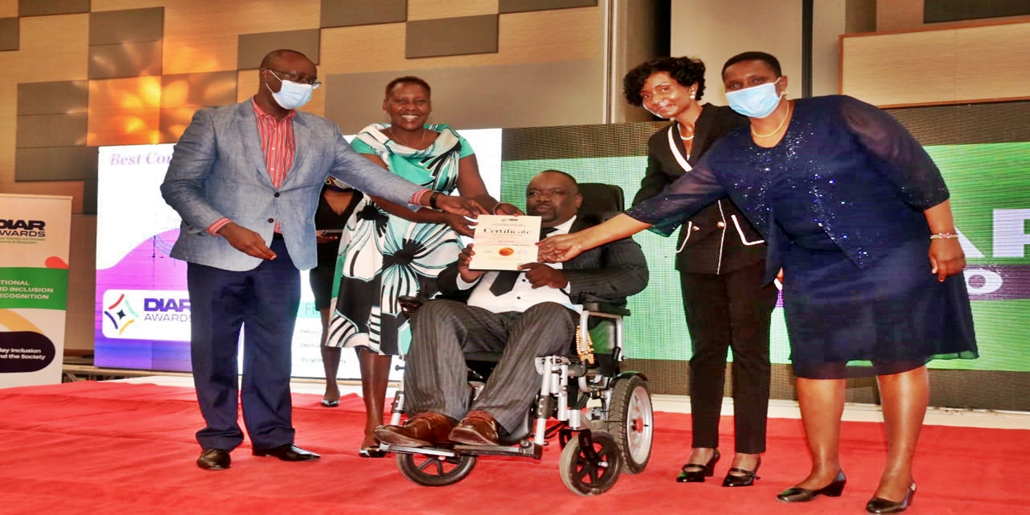 The County Government Of Meru Has Bagged An Award Of The Best County Nationally In Inclusion Of People Living With Disabilities( Pwds).
