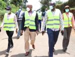 TOP COUNTY LEADERSHIP TOURS TO ASSESS ONGOING WORKS OF UPGRADING HISTORICAL MUJWA-NKUBU ROAD.