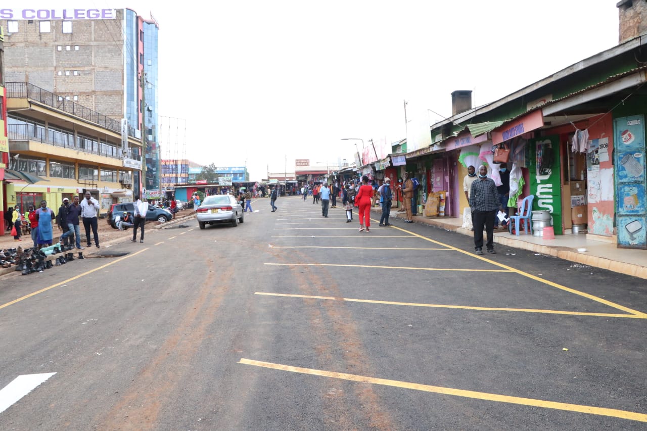 Kiraitu Government Reopens The Newly Renovated Meru Town Main Bus Stage