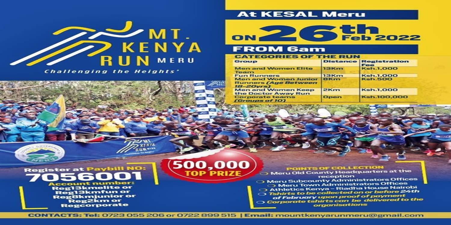 Meru To Host 2nd Mt Kenya Mountain Running Meru To Host 2nd Mt Kenya Mountain Running