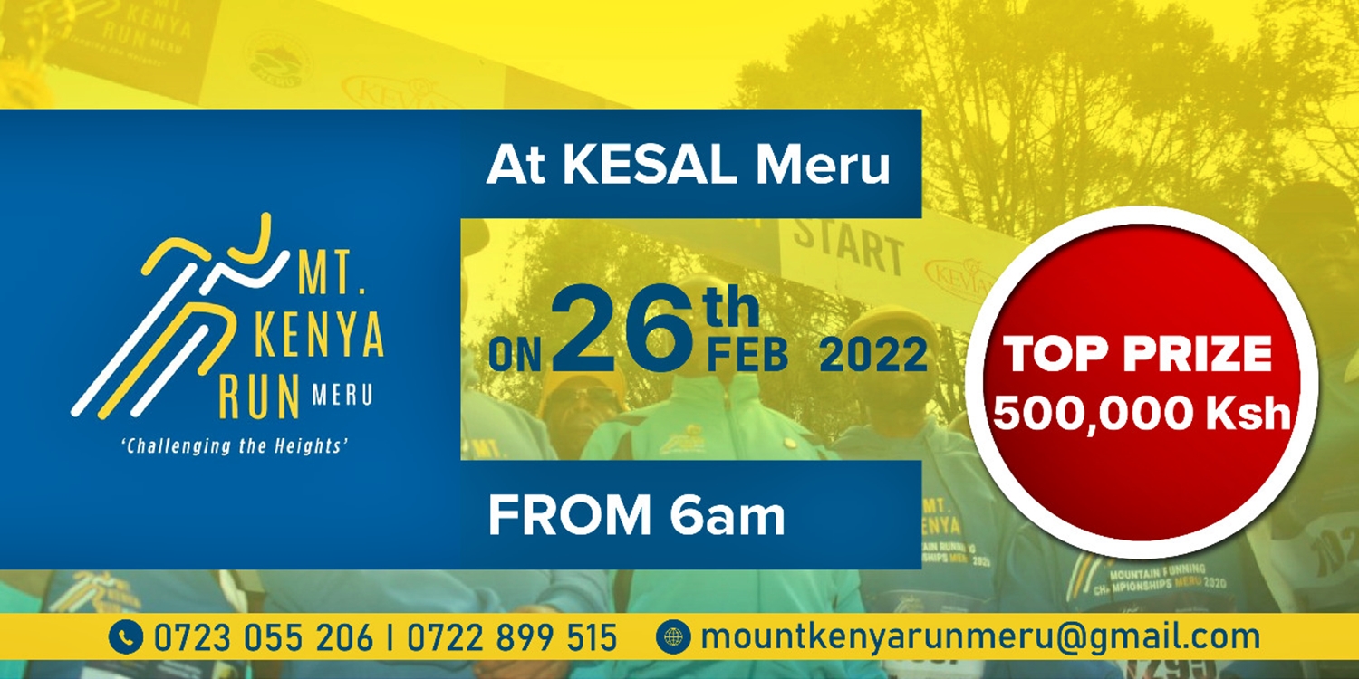 2nd Mt Kenya Mountain Run Meru.