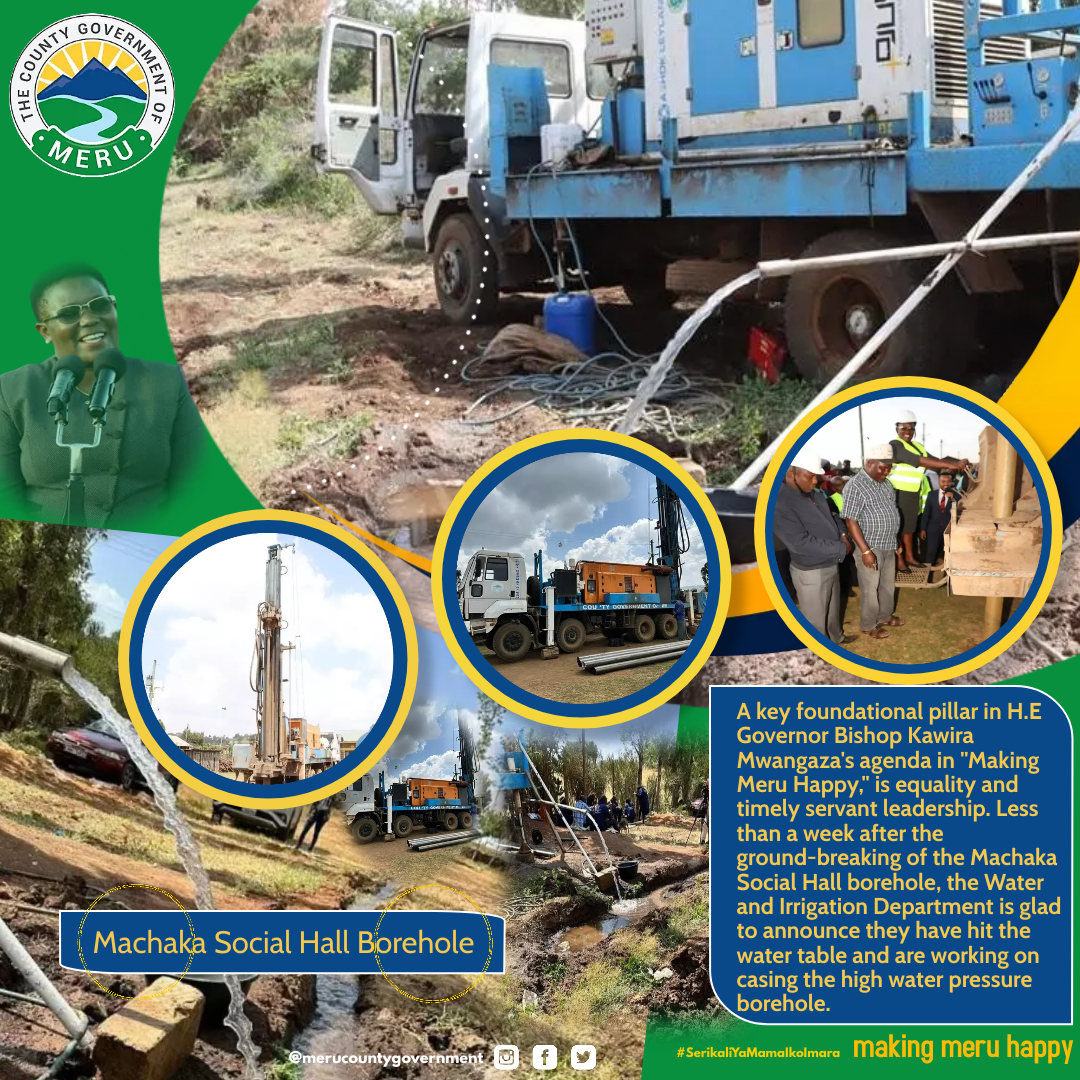 H.E Governor Bishop Kawira Mwangaza's agenda in