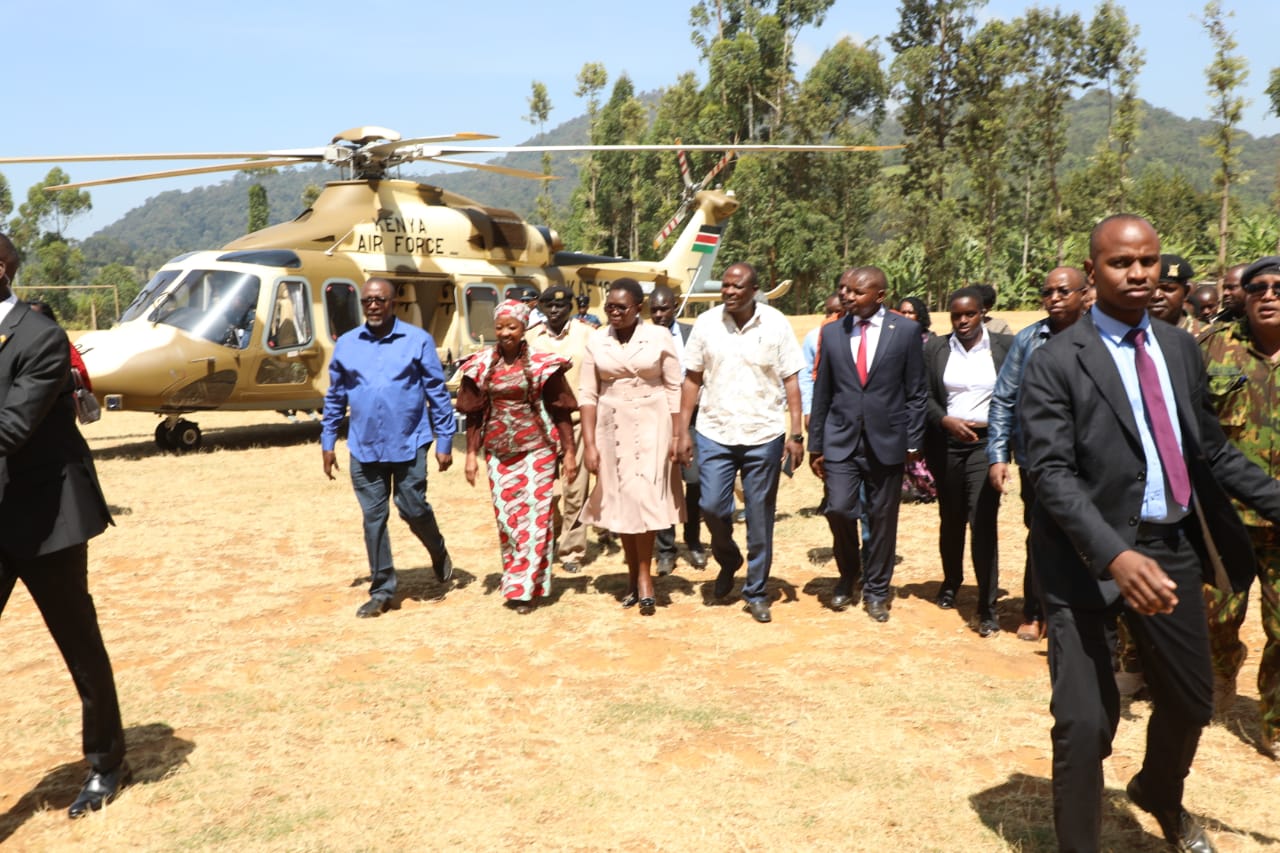 Governor Kawira hosts Kenyan First Lady Rachel Ruto.