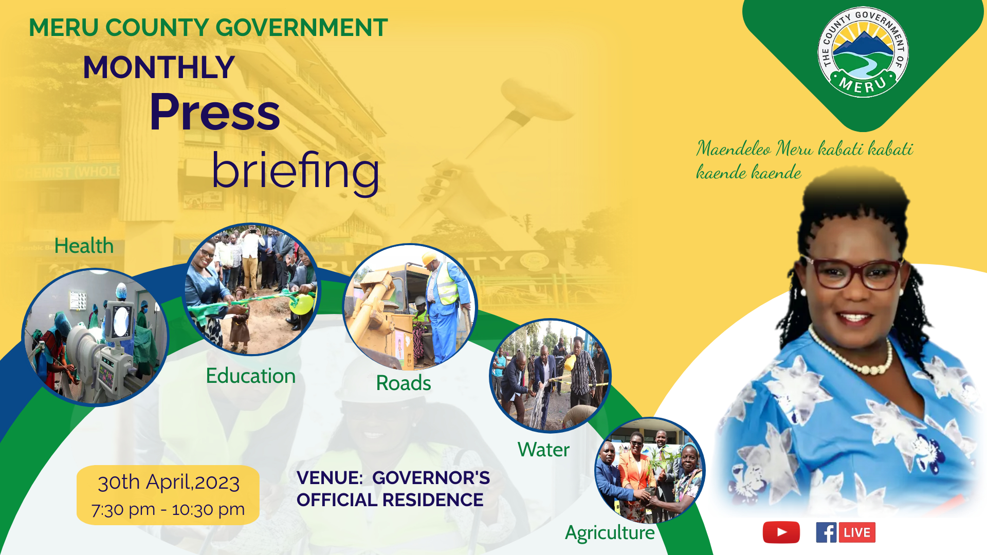 30th April Monthly Press Briefing