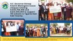 H.E. Governor Bishop Kawira Mwangaza empowers schools in Tigania East Sub-County, issuing educational cheques to enhance learning opportunities.