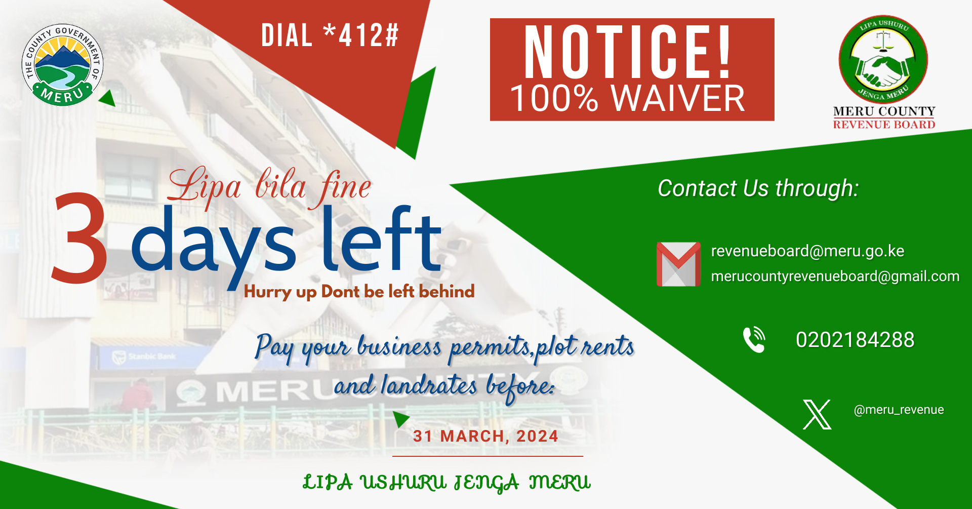 3 days left .Hurry up! Don't be left behind.