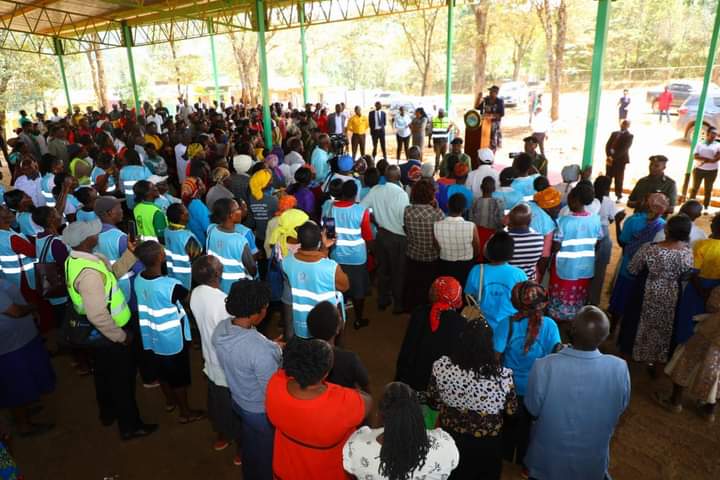 Governor Kawira Mwangaza Opens Renovated Miruriiri Fresh Produce Market and Equips Community Health Promoters with Essential Kits.