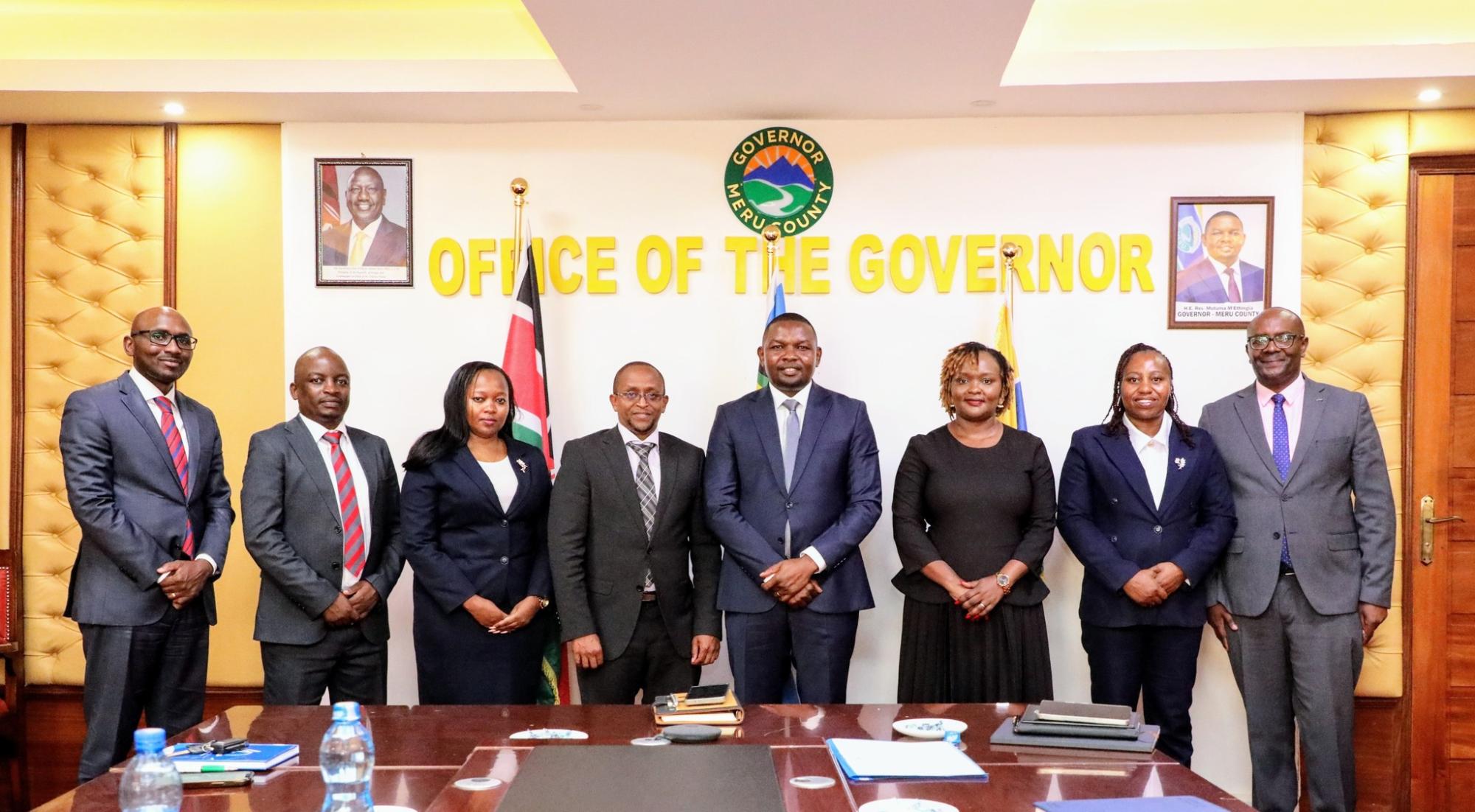 H.E GOVERNOR REV. MUTUMA M'ETHINGIA PARTNERS WITH FAMILY BANK IN PURSUANT OF A BETTER MERU.