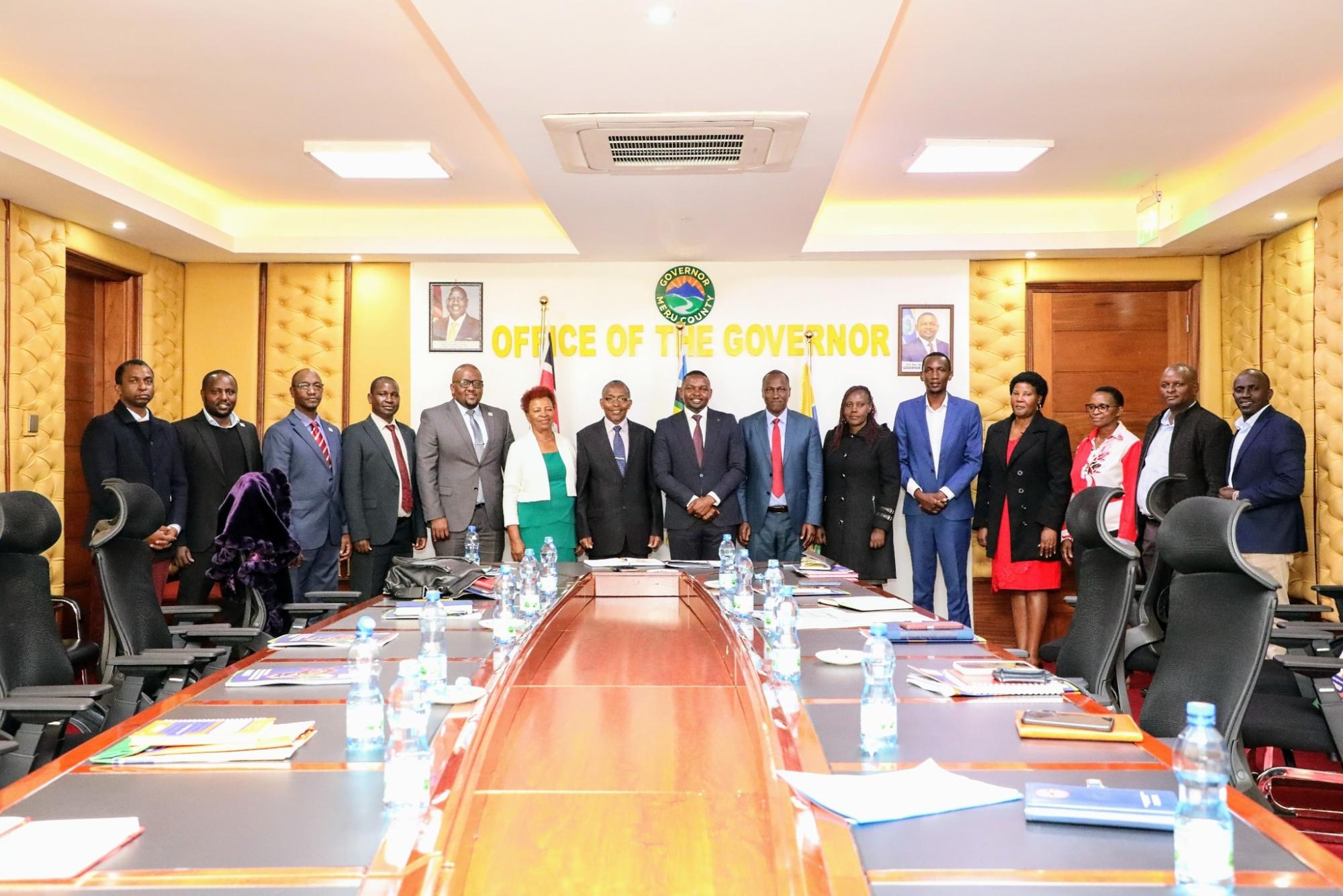 Meru County & Co-operative University Unite for Economic Growth.