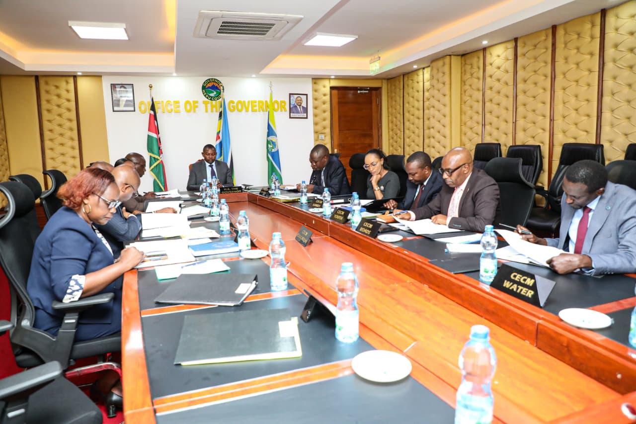 Governor Mutuma MEthingia Chairs 9th Cabinet Meeting to Advance Merus Development Agenda