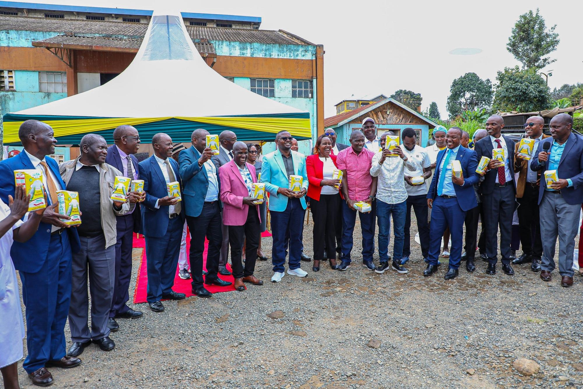 H.E. Governor Mutuma MEthingia Moves to Revive Afya Millers Limited.