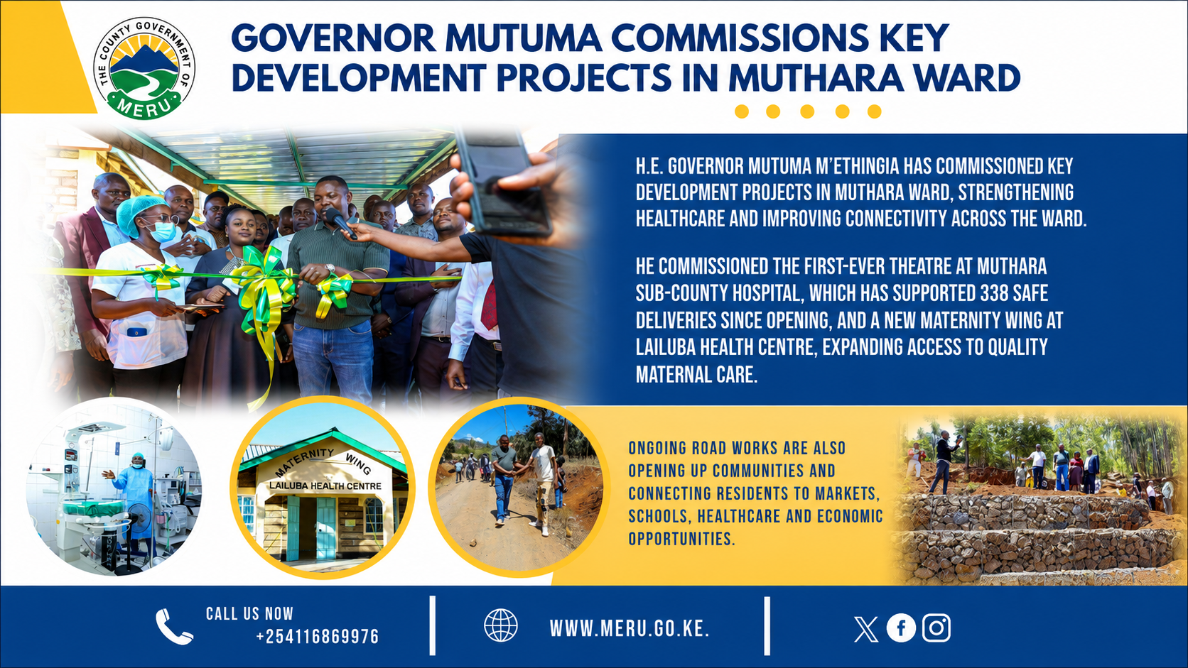 MUTHARA WARD: DEVELOPMENT YOU CAN SEE, SERVICES YOU CAN FEEL
